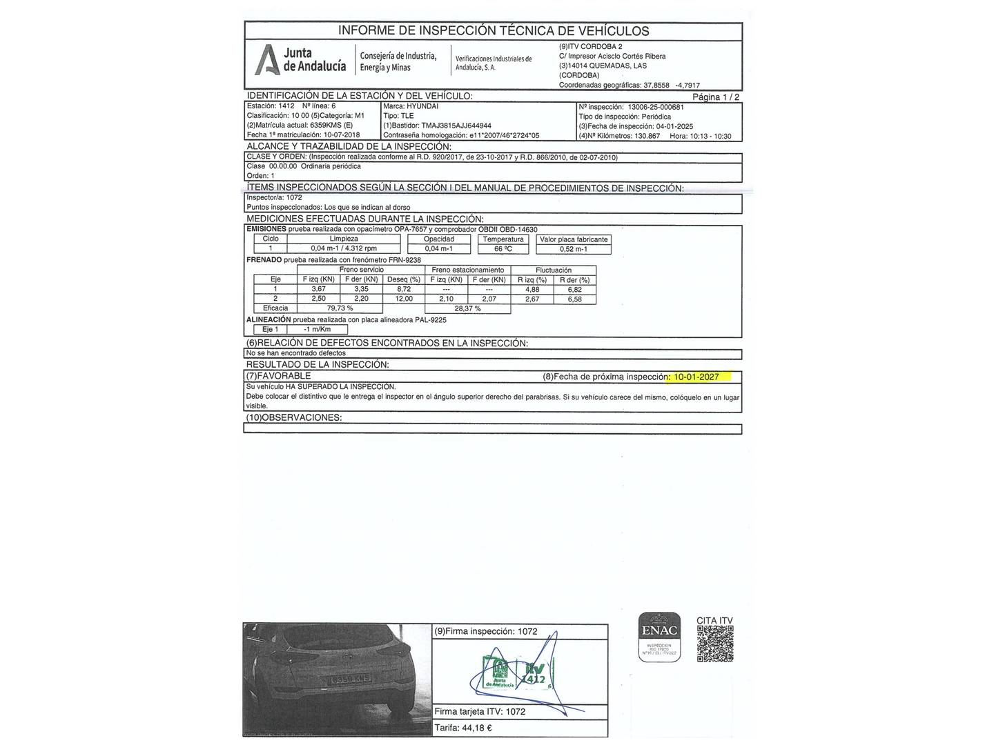 Foto Hyundai Tucson Hyundai Tucson 1.7 CRDI BlueDrive Link 4x2  (115 CV)