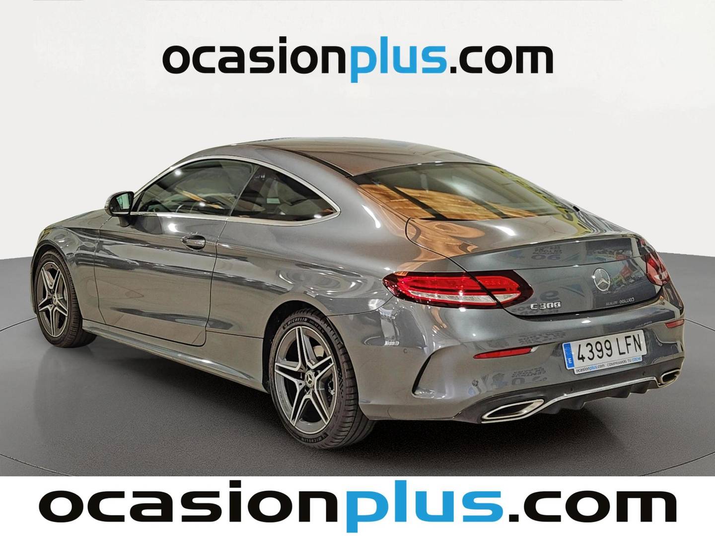 Foto trasera Mercedes Clase C Mercedes Clase C Coupe 300 (258 CV) Pack AMG izquierda