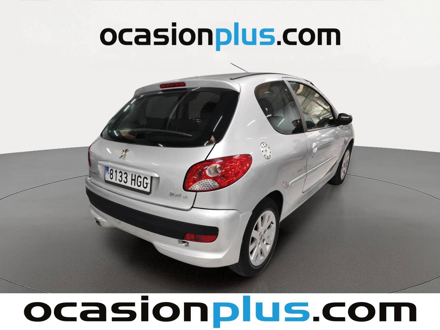 Foto trasera Peugeot 206 + Peugeot 206+ 1.4 HDI (70 CV) derecha