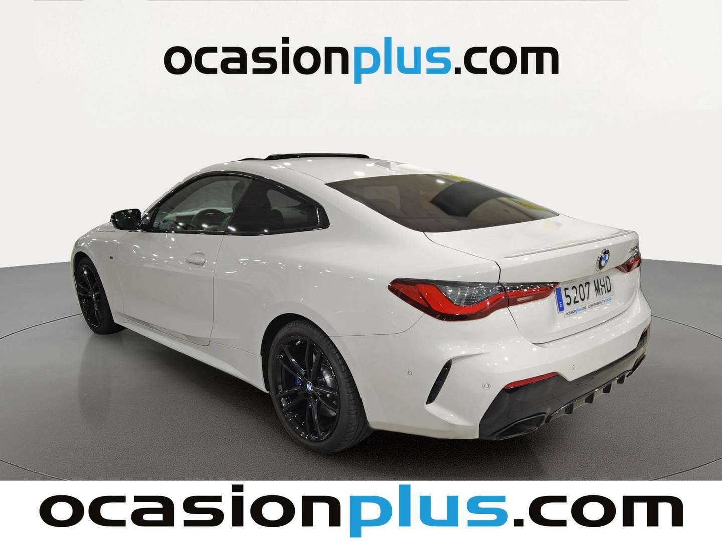 Foto trasera BMW Serie 4 BMW Serie 4 M440d xDrive Coupé (340 CV) Pack M izquierda