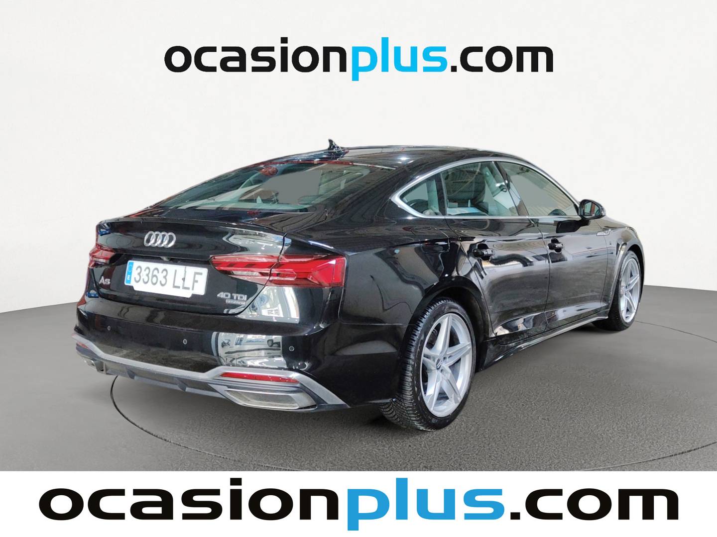 Foto trasera Audi A5 Audi A5 Sportback S line 40 TDI quattro (204 CV) S tronic derecha