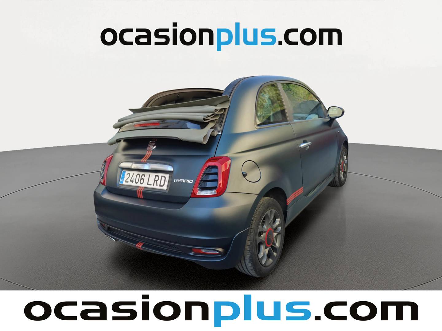 Foto trasera Fiat 500C Fiat 500C 1.0 Hybrid Sport (70 CV) derecha