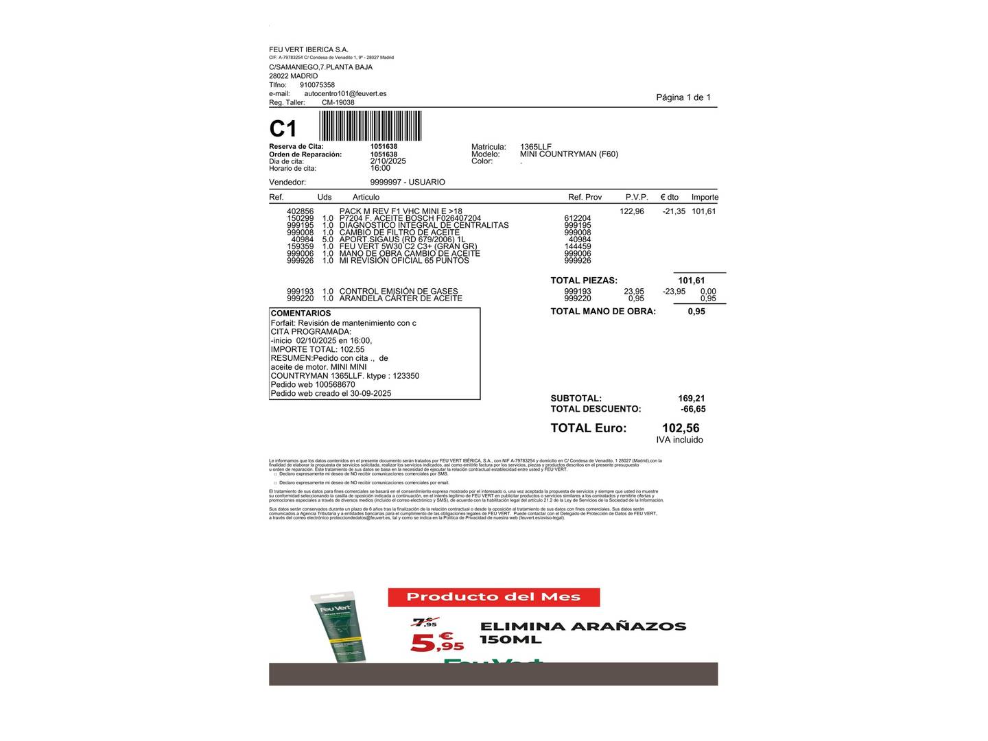 Foto Mini Countryman MINI MINI Countryman Cooper (136 CV)