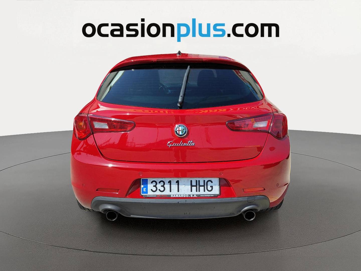 Foto del certificado del Alfa Romeo Giulietta Alfa Romeo Giulietta 1.7 TBI Quadrifoglio Verde (235 CV)