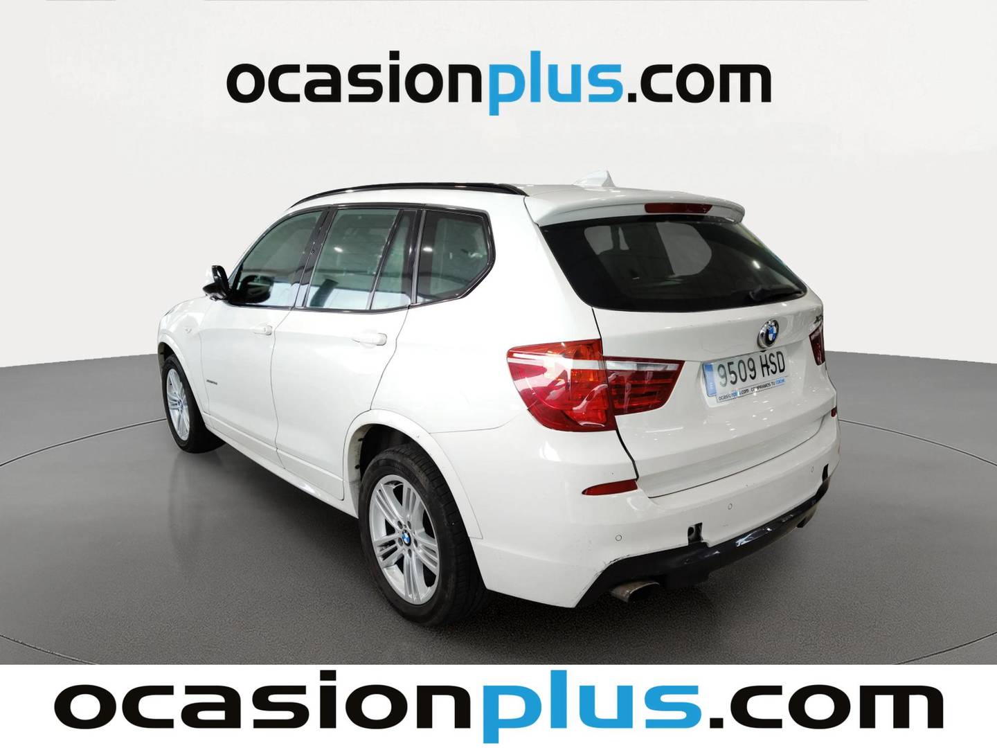 Foto trasera BMW X3 BMW X3 xDrive20d (184 CV) Pack M izquierda