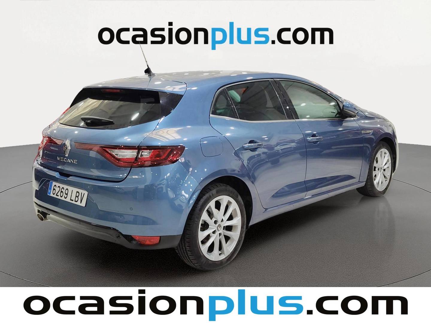 Foto trasera Renault Mégane Renault Megane Zen Blue dCi (115 CV) izquierda