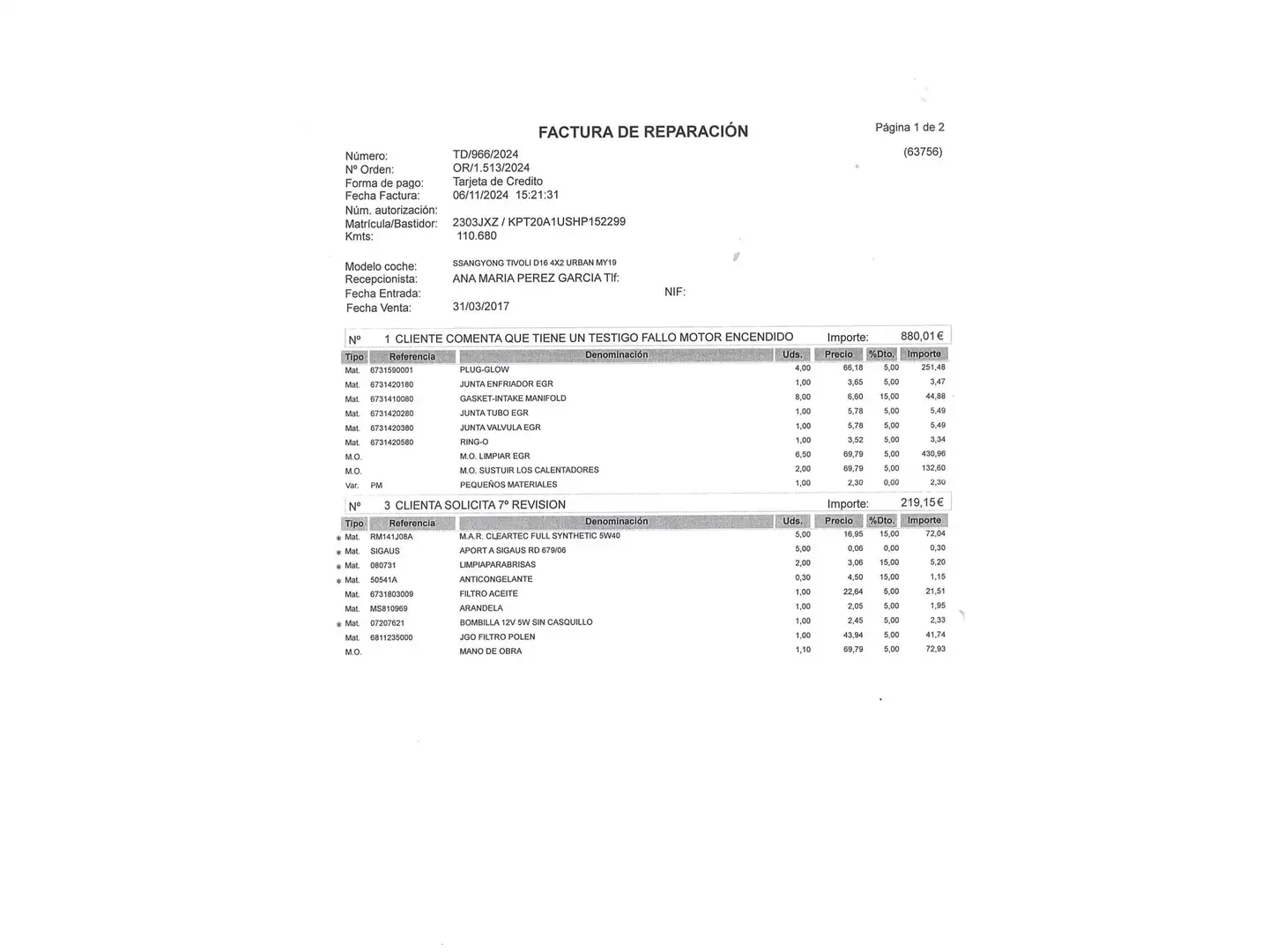 Mantenimiento