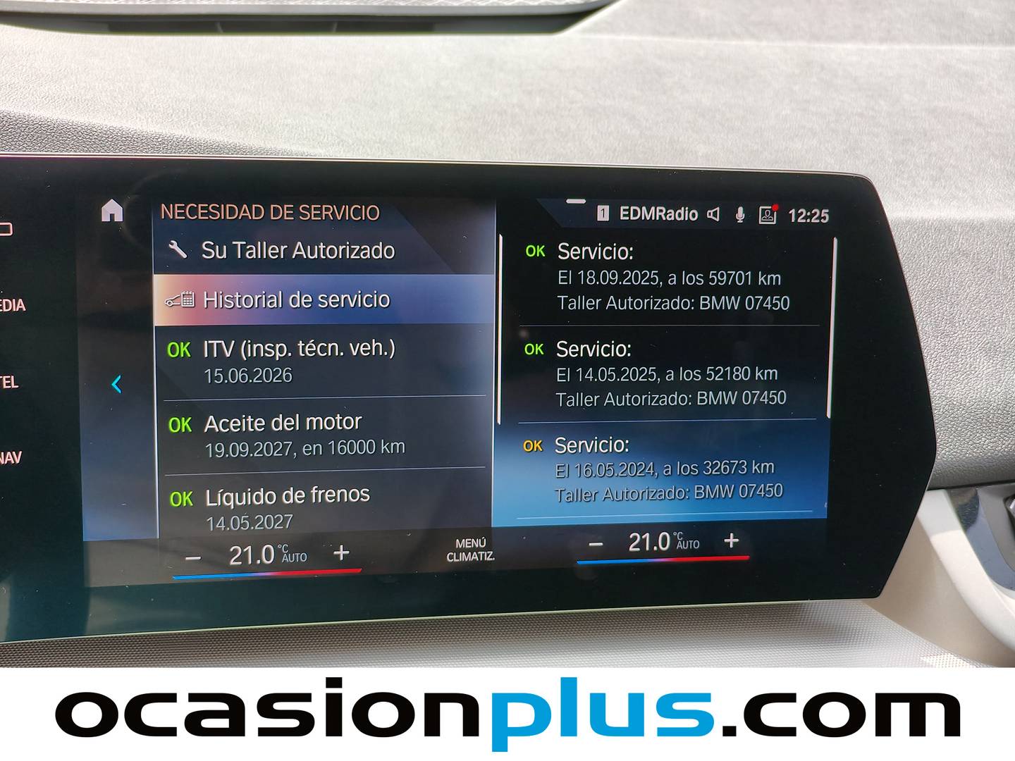 Foto del mantenimiento del BMW Serie 2 Active Tourer BMW Serie 2 218d Active Tourer (150 CV)