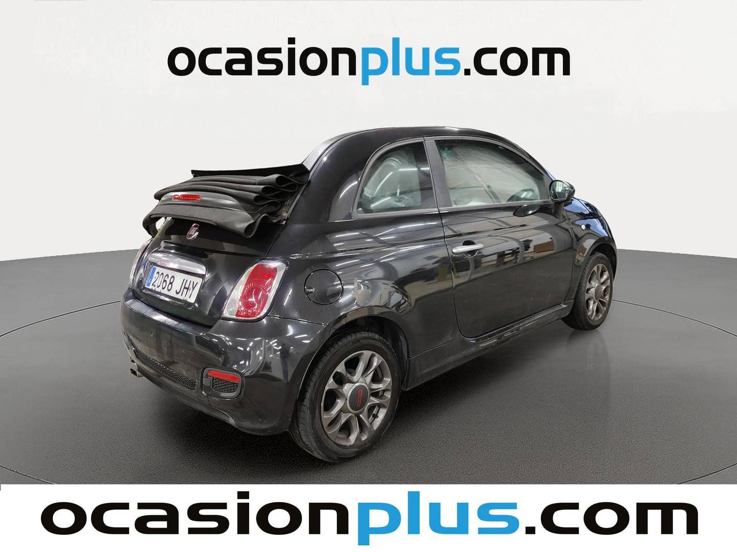 Foto trasera Fiat 500C Fiat 500C 1.2 8v Cabrio S (69 CV) derecha