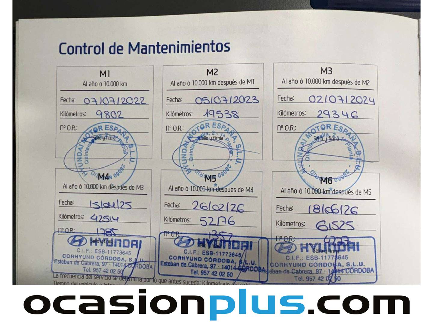 Foto del mantenimiento del Hyundai Kona Hyundai Kona 2.0 TGDI N DCT (280 CV)