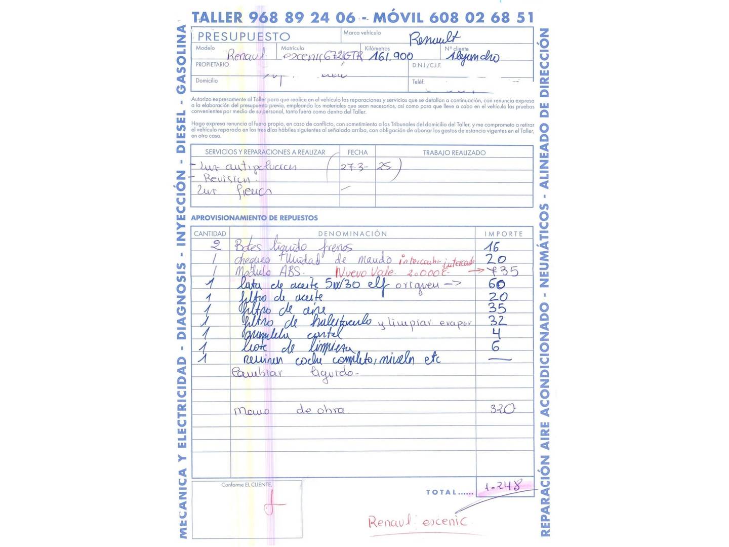 Foto Renault Scénic Renault Scenic 2.0 Privilege CVT  (142 CV)