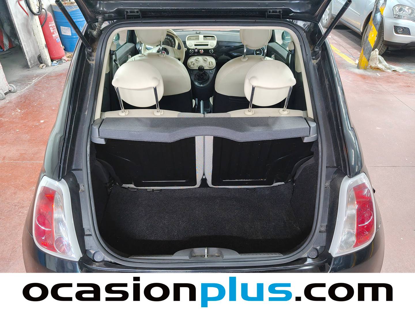 Fotos maletero Fiat 500 Fiat 500 1.2 8v Lounge (69 CV)