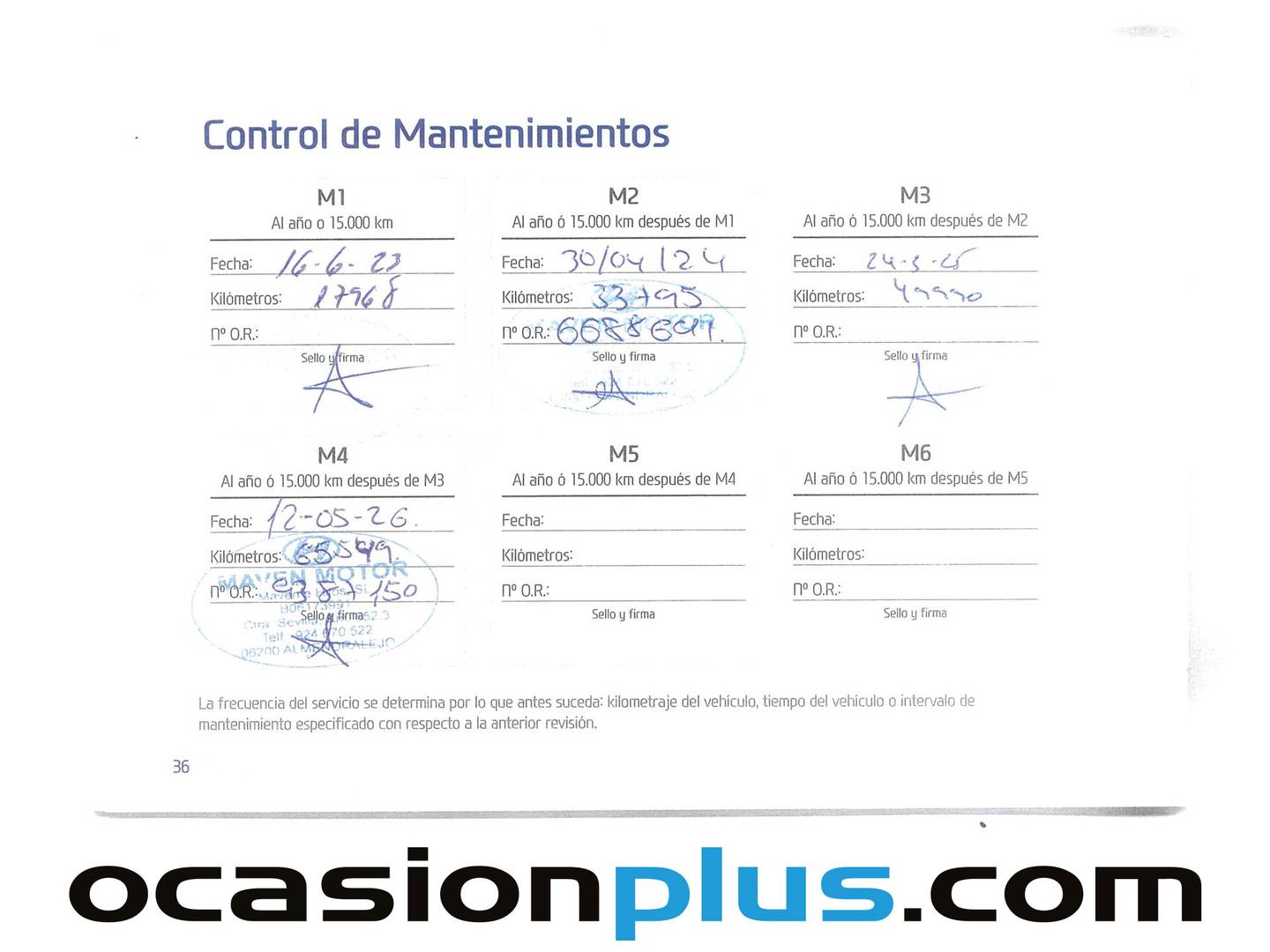 Foto del mantenimiento del Hyundai Kona Hyundai Kona 1.0 TGDi N Line 30 Aniversario 4x2 (120 CV)