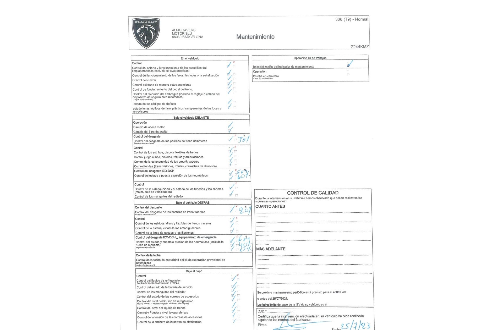 Peugeot 308 SW 1.2 PureTech Allure - foto 22