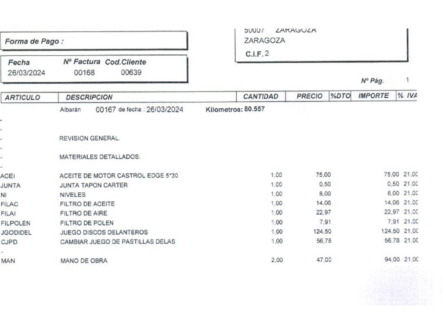 Foto del mantenimiento del Nissan QASHQAI Nissan Qashqai 1.6 Tekna Sport Chrome 4X2 (117 CV)