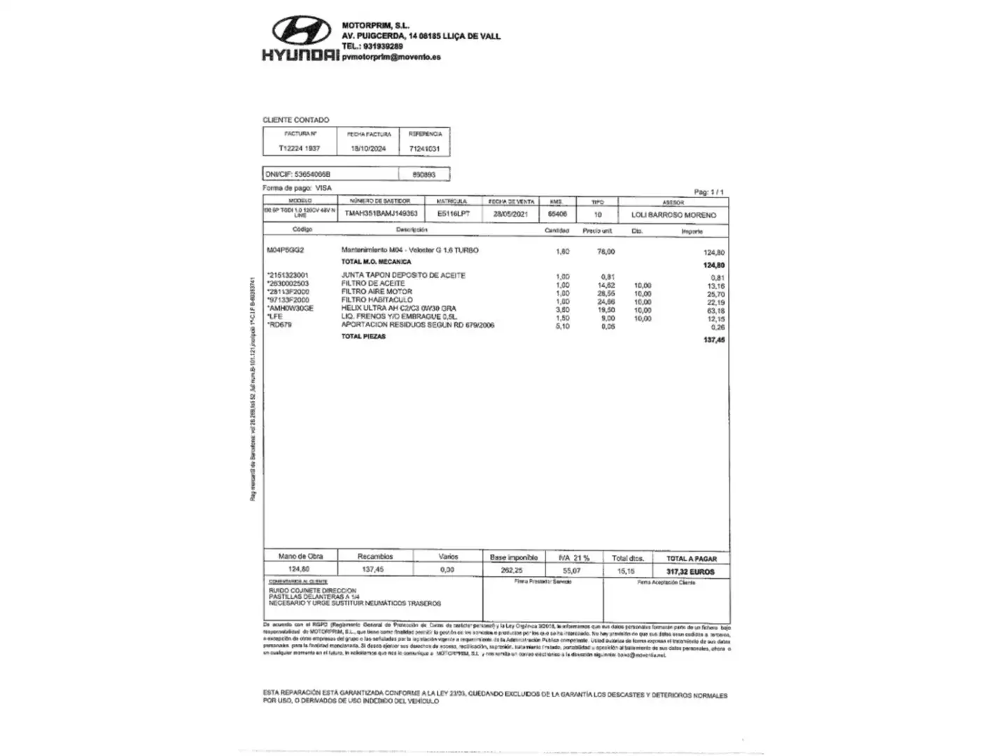 Foto Hyundai i30 Hyundai i30 1.0 TGDI 48V N-Line  (120 CV)