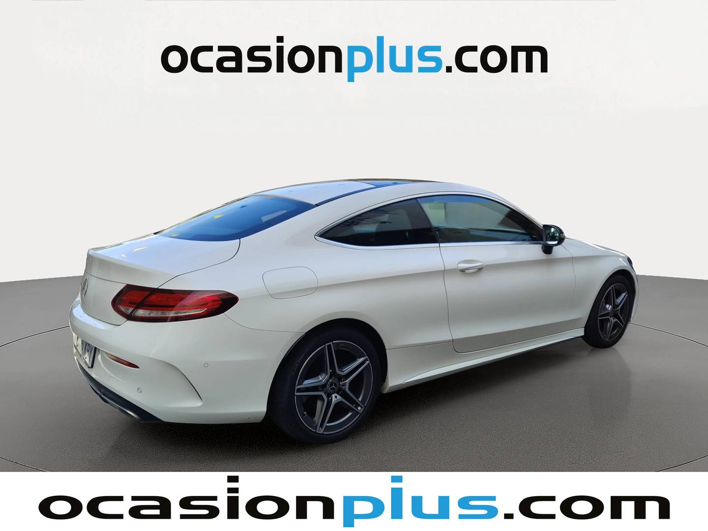 Foto trasera Mercedes Clase C Mercedes Clase C Coupe 220 d (194 CV) Pack AMG derecha