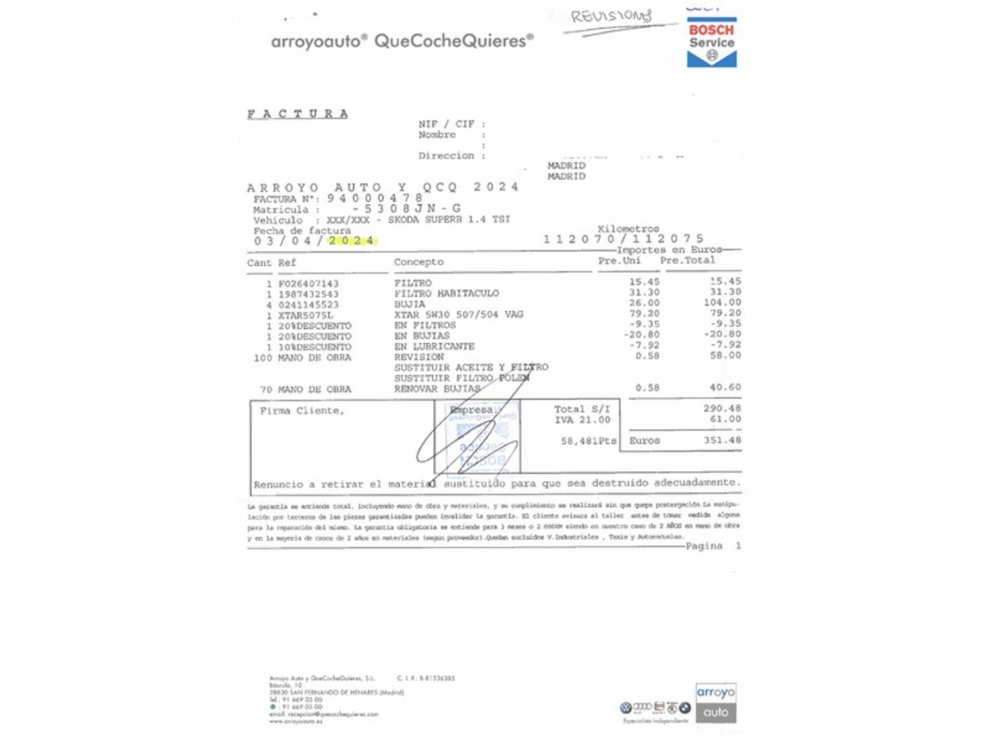 Foto Skoda Superb Skoda Superb 1.4 TSI Style DSG (150 CV)