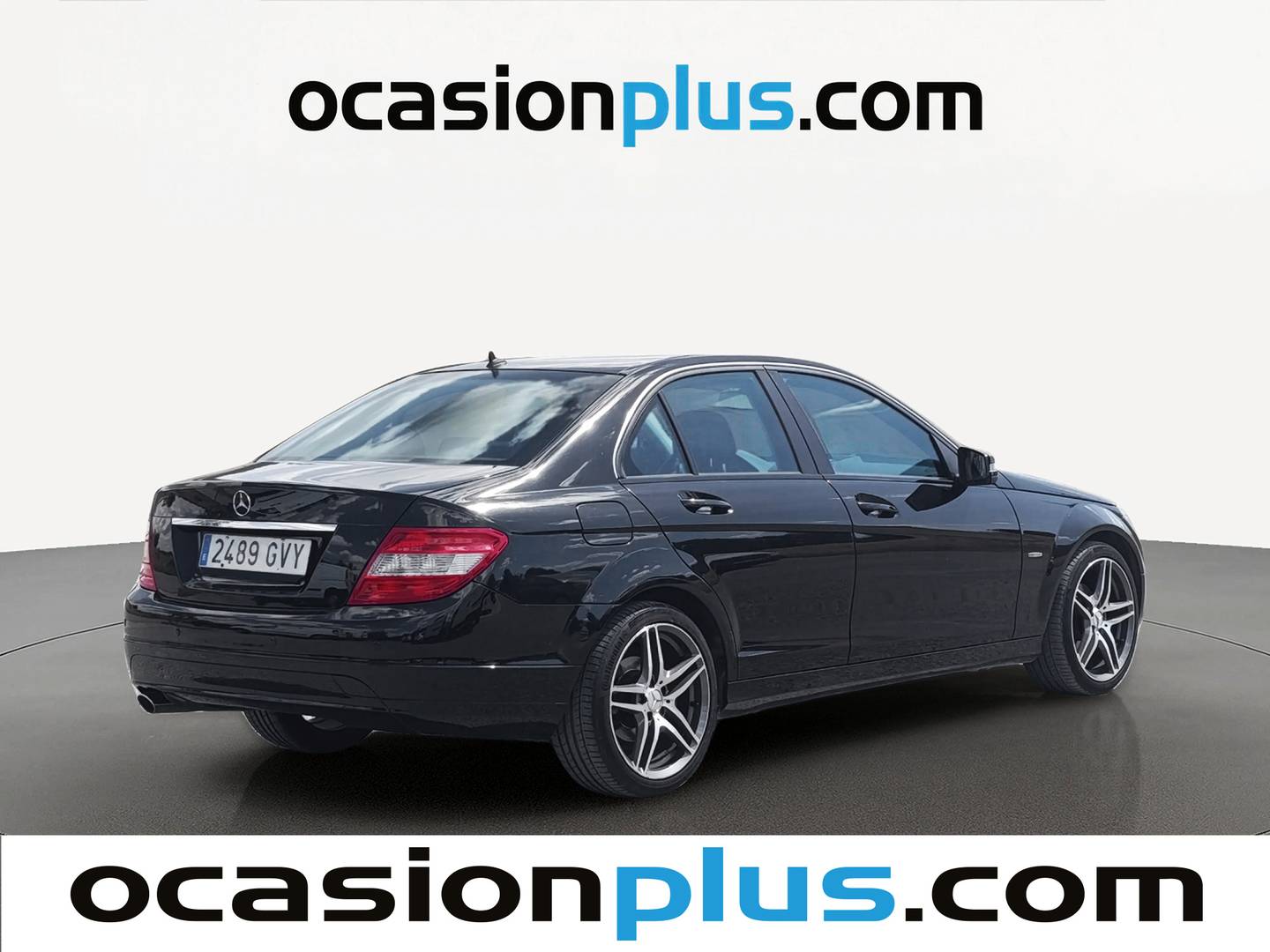 Foto trasera Mercedes Clase C Mercedes Clase C CDI Blue Efficiency Avantgarde (136 CV) izquierda