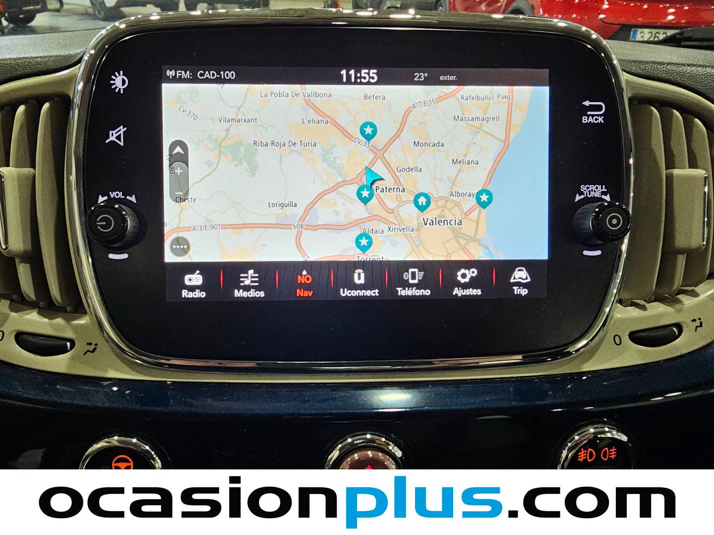 Equipamiento del Fiat 500 Fiat 500 1.2 8v Lounge (69 CV)