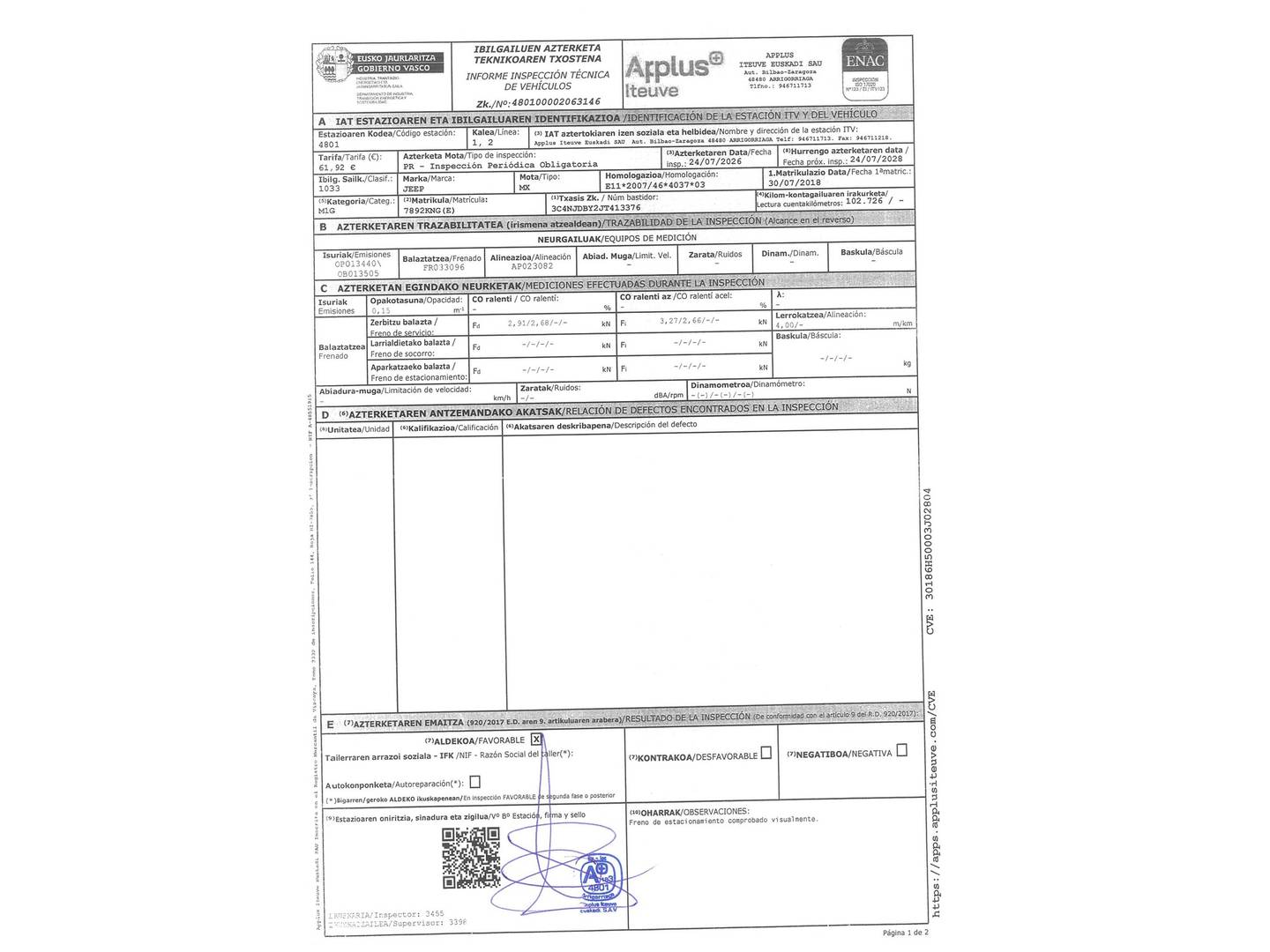 Jeep Compass Jeep Compass 2.0 Multijet Longitude 4x4 AD (140 CV) de segunda mano