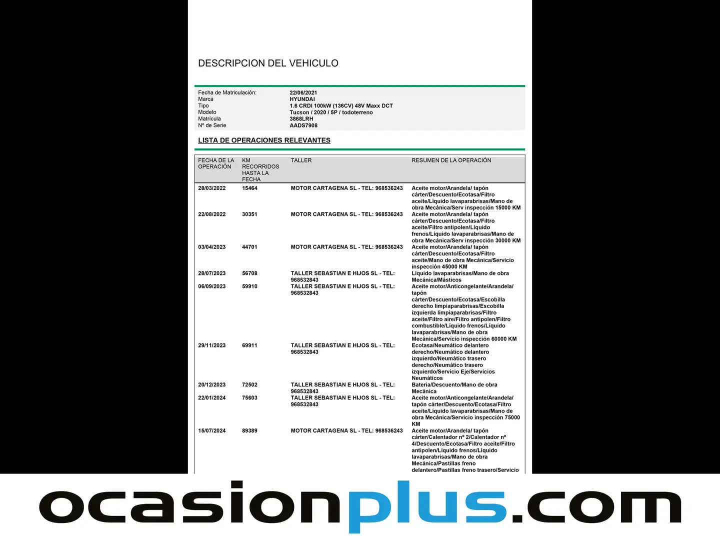 Foto Hyundai Tucson Hyundai Tucson 1.6 CRDI 48V Maxx DCT (136 CV)