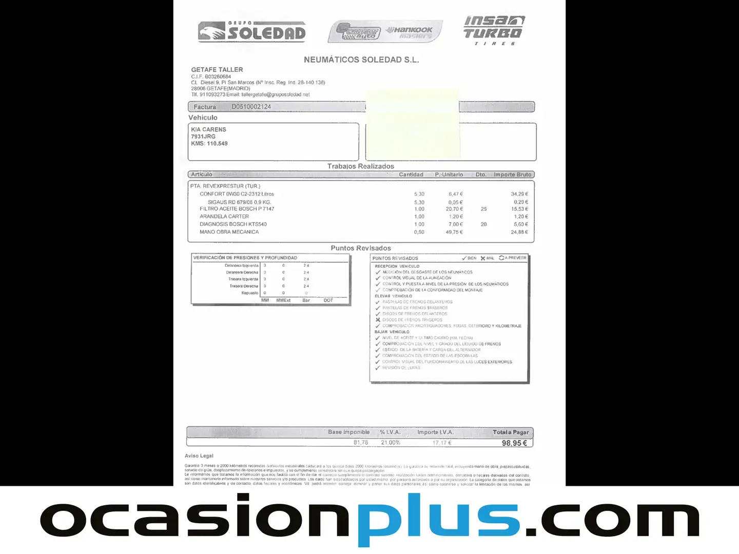 Foto KIA Carens Kia Carens 1.7 CRDi VGT Concept Eco-Dynamics (115 CV) 7 Plazas