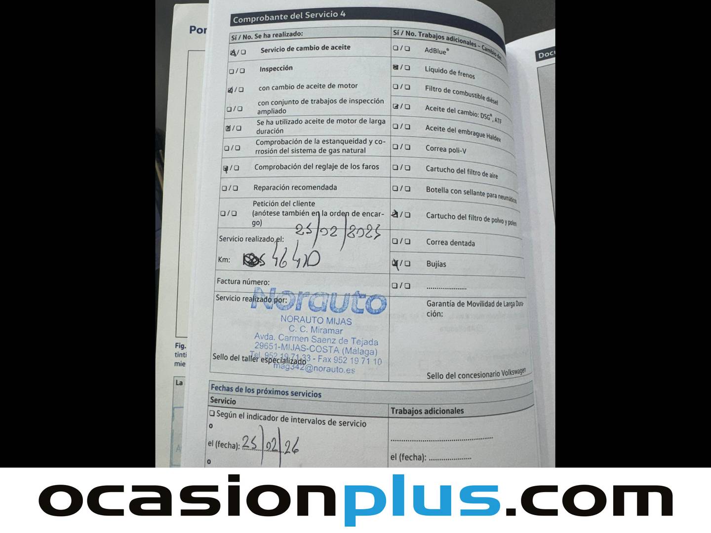 Foto del mantenimiento del Volkswagen Polo Volkswagen Polo A-Polo Plus 1.2 TSI BMT (90 CV)