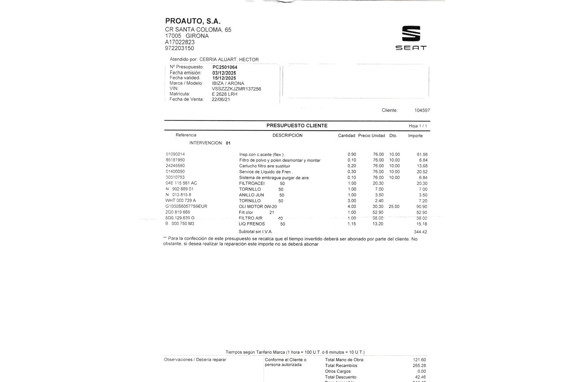 SEAT Ibiza 1.0 TSI FR - foto 23