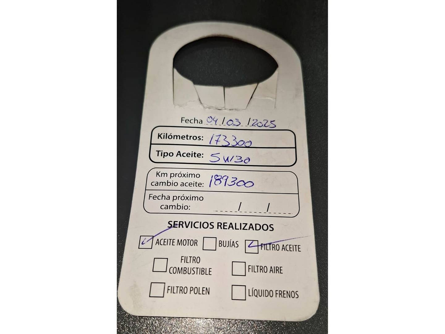 Foto del mantenimiento del KIA Picanto KIA Picanto 1.0 CVVT Concept (69 CV)