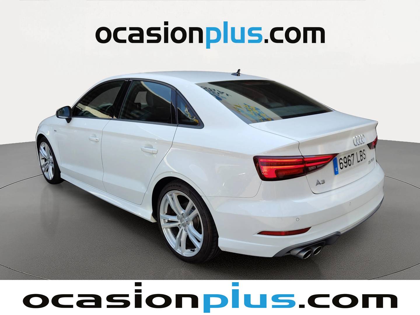 Foto trasera Audi A3 Audi A3 Sedan Sedan S line 35 TFSI (150 CV) S tronic derecha