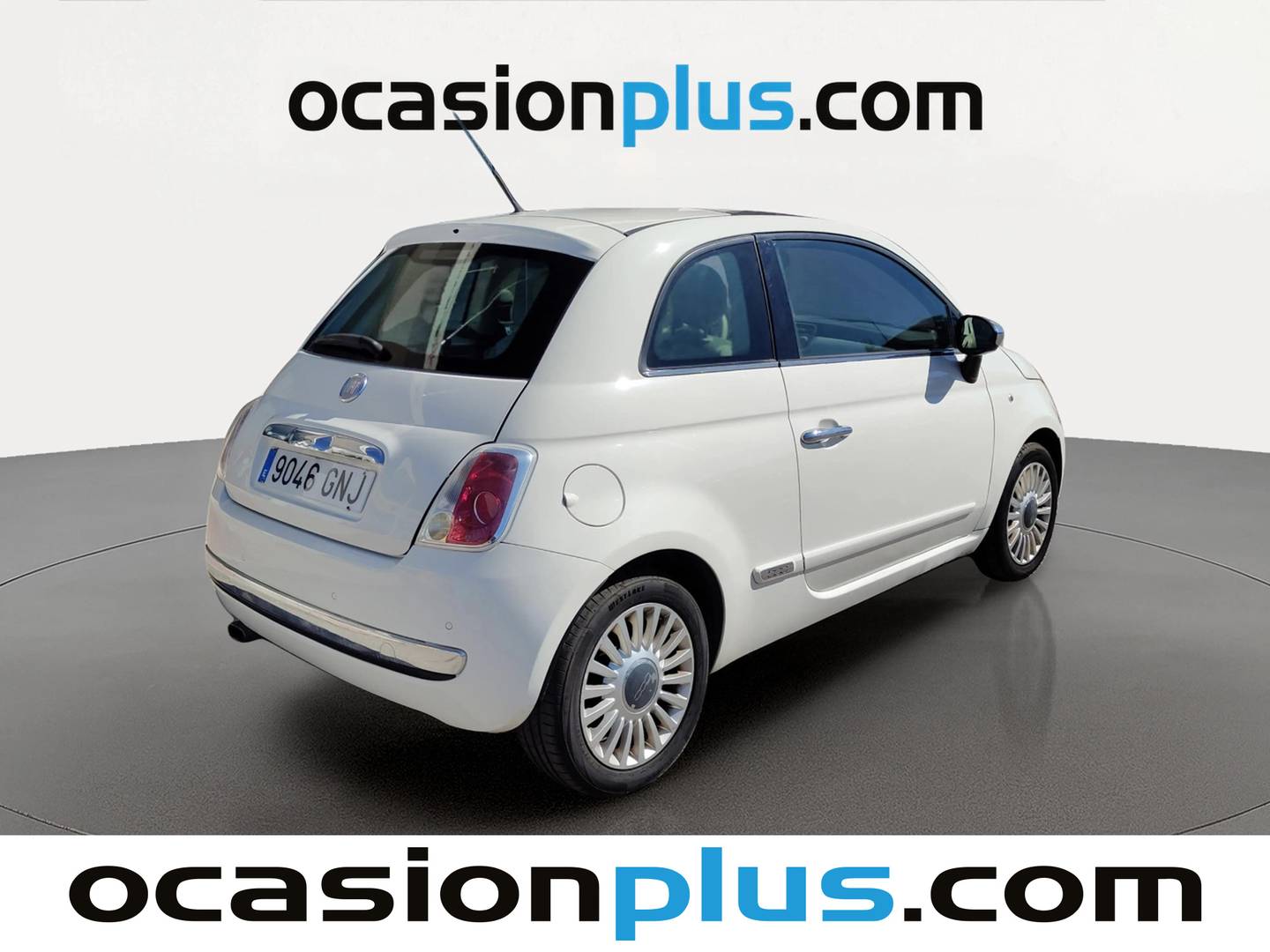 Foto trasera Fiat 500 Fiat 500 1.2 8v Lounge (69 CV) derecha