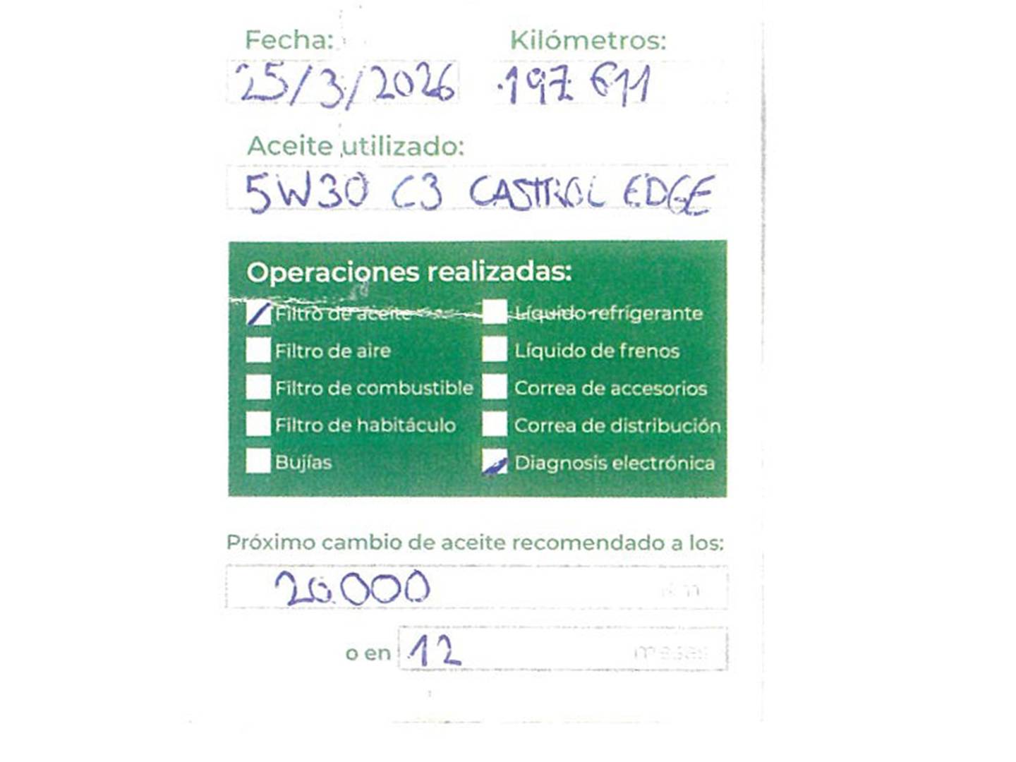 Foto del mantenimiento del Volkswagen Tiguan Volkswagen Tiguan T1 2.0 TDI BMT 4x2 (150 CV)