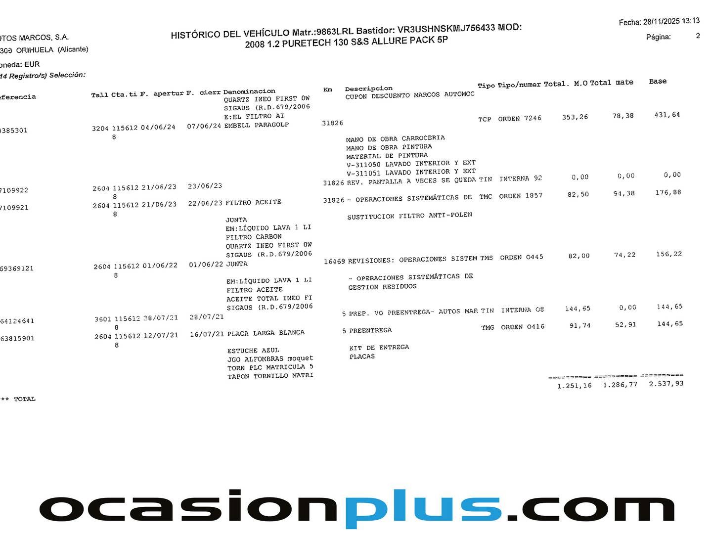 Foto Peugeot 2008 Peugeot 2008 PureTech 130 S&S Allure Pack (130 CV)