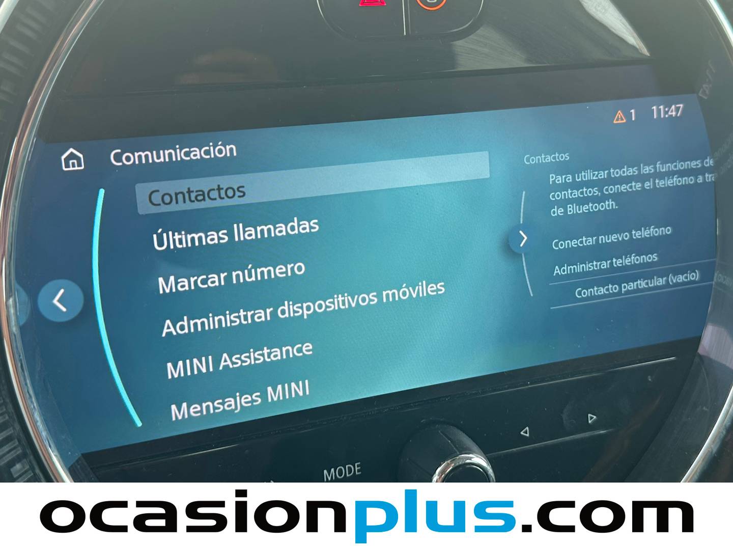 Equipamiento del Mini MINI Mini MINI Cooper 5 Puertas 5 Puertas (136 CV)