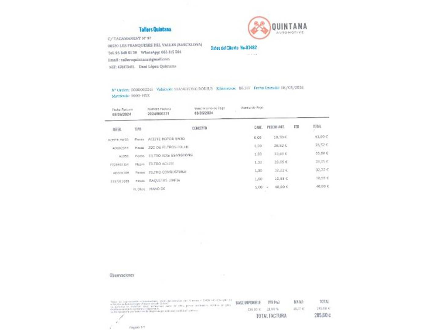 Foto SsangYong Rodius Ssangyong Rodius 2.0 e-Xdi Limited (155 CV)