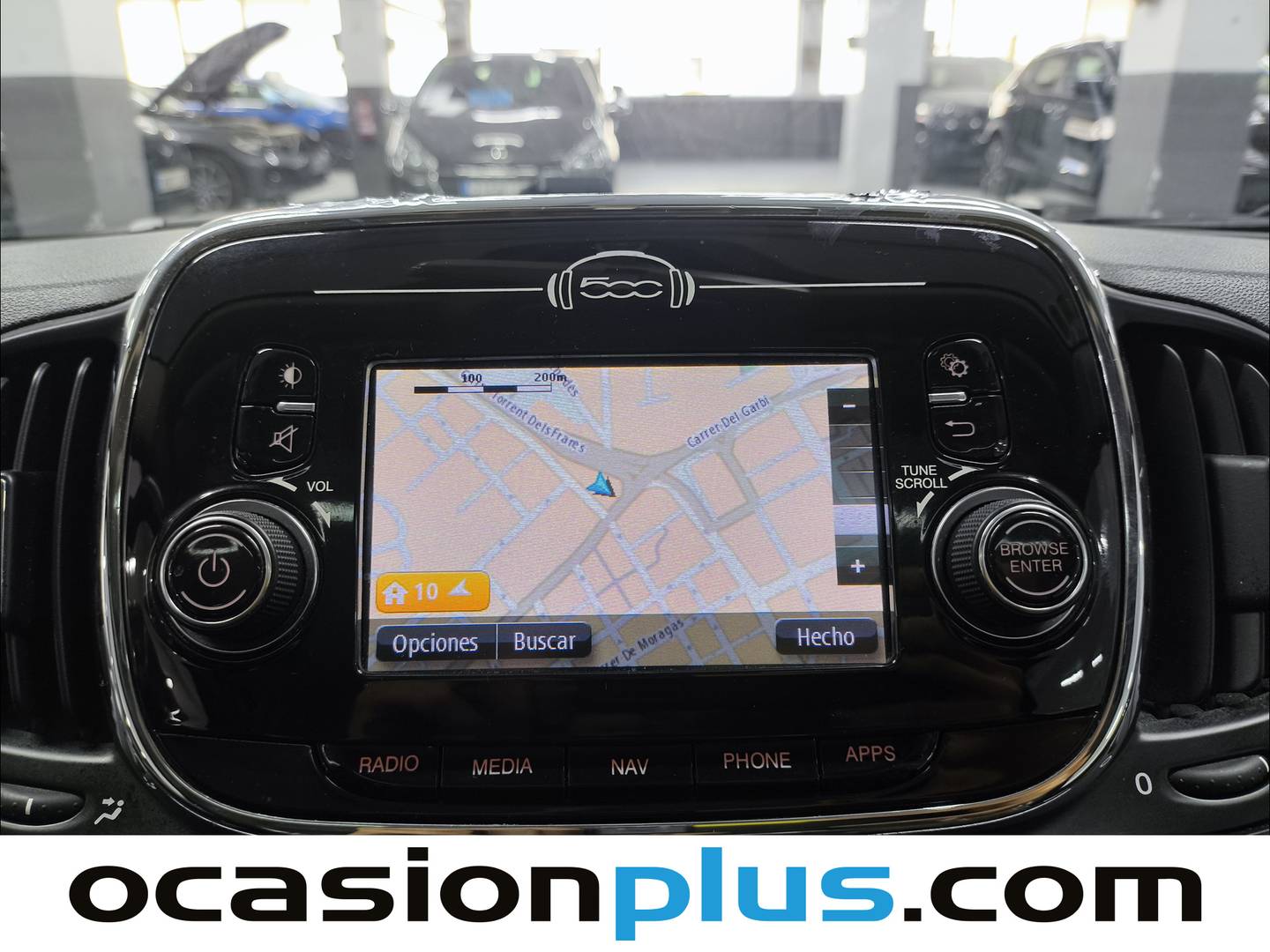 Equipamiento del Fiat 500 Fiat 500 1.2 8v Lounge (69 CV)
