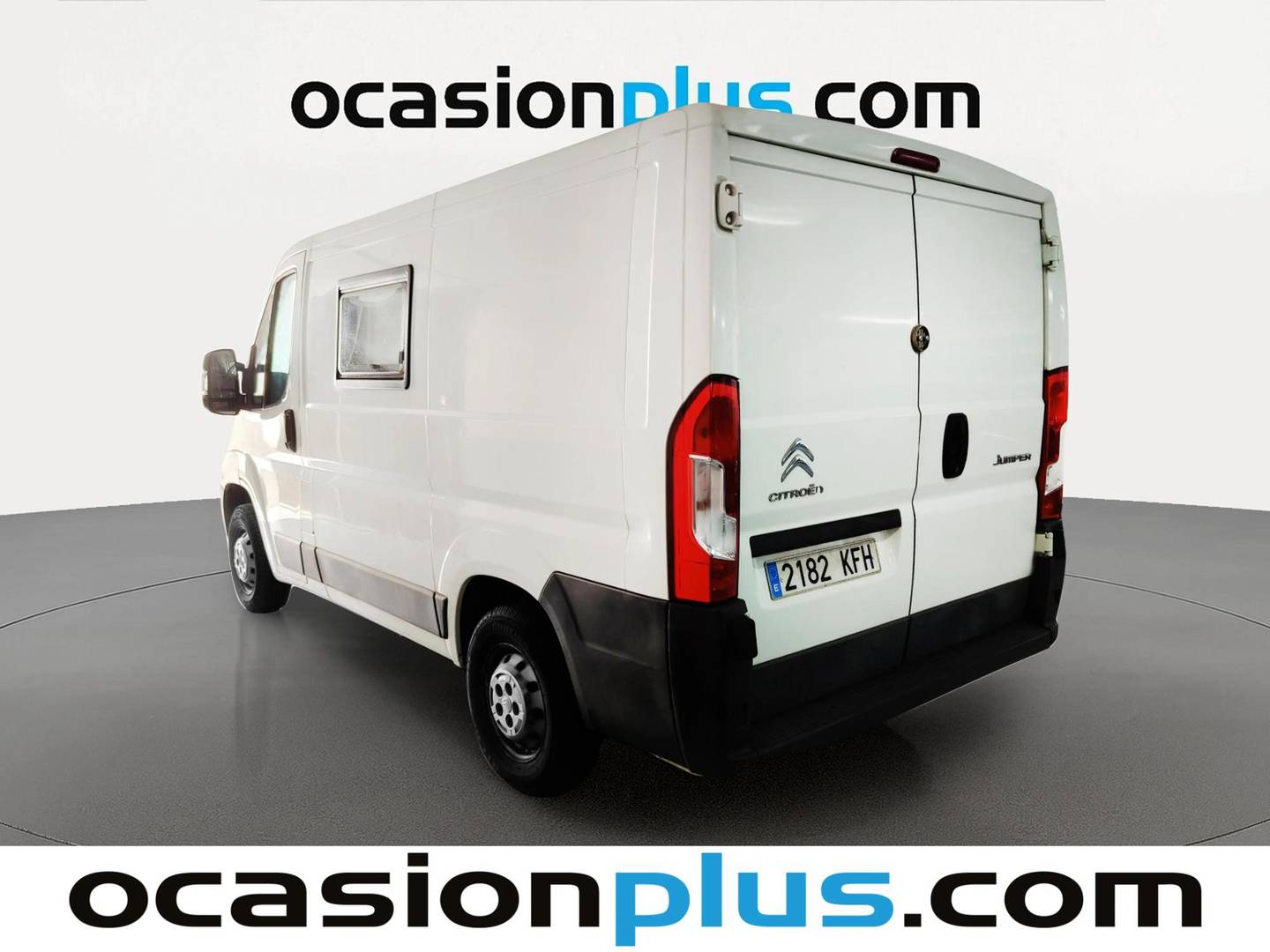Foto trasera Citroën Jumper Citroën Jumper Furgon BlueHDi 110 30 L1H1 (110 CV) Semi-camperizada 3 Plazas izquierda