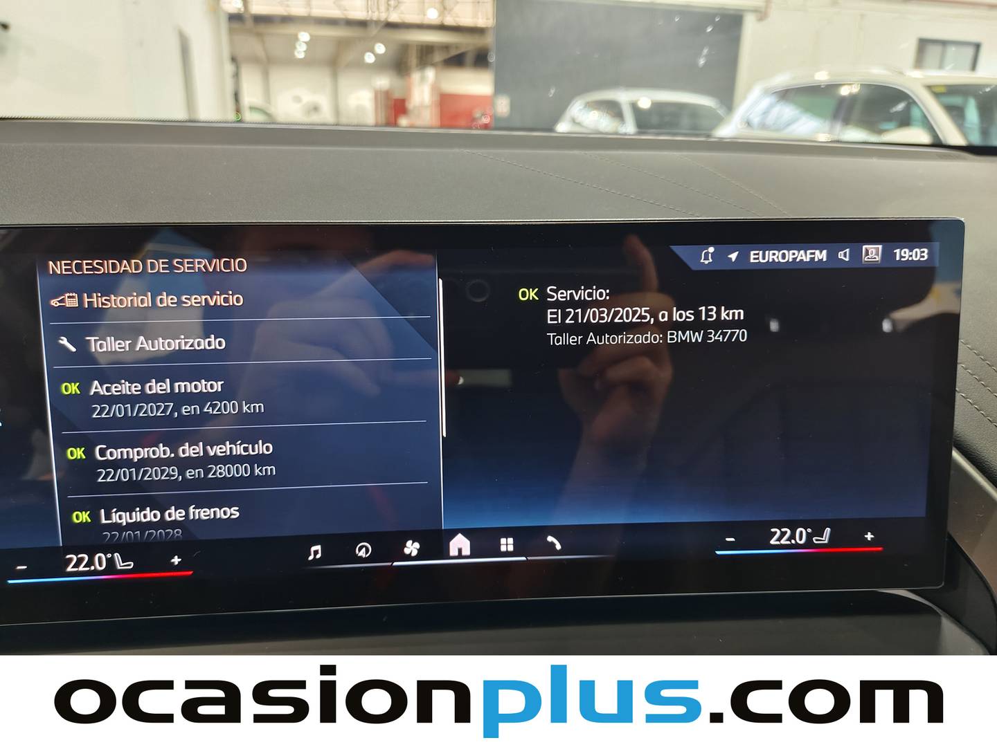 Foto del mantenimiento del BMW X3 BMW X3 xDrive20d (197 CV) Pack M