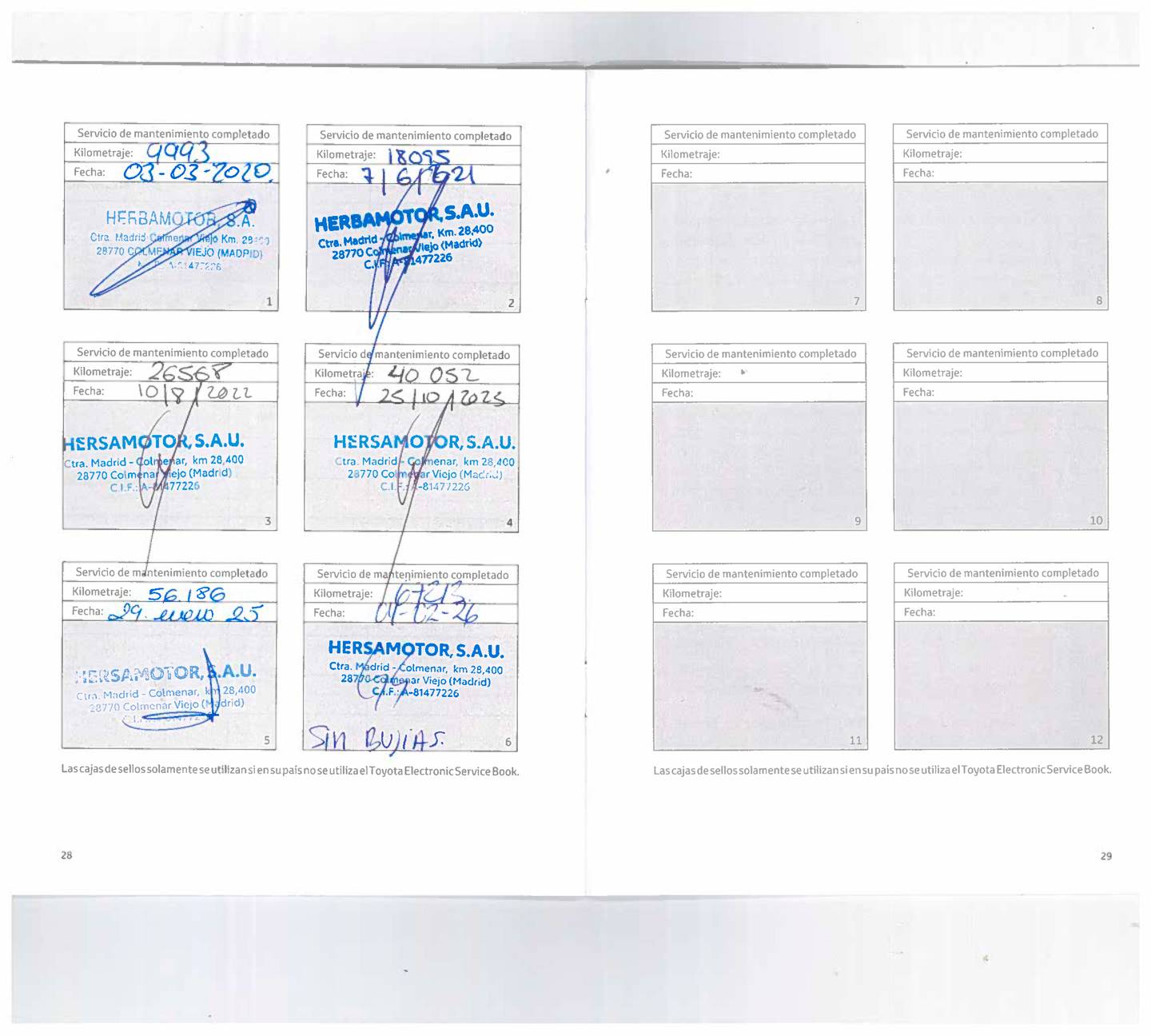 Foto del mantenimiento del Toyota Rav4 Toyota Rav4 2.5l hybrid Feel! 160 kW (218 CV)