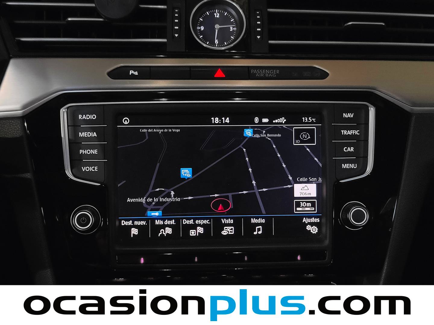 Equipamiento del Volkswagen Passat Volkswagen Passat Sport 2.0 TDI BMT (150 CV) DSG