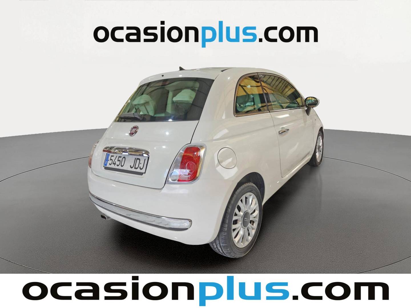 Foto trasera Fiat 500 Fiat 500 1.2 8v Lounge (69 CV) derecha