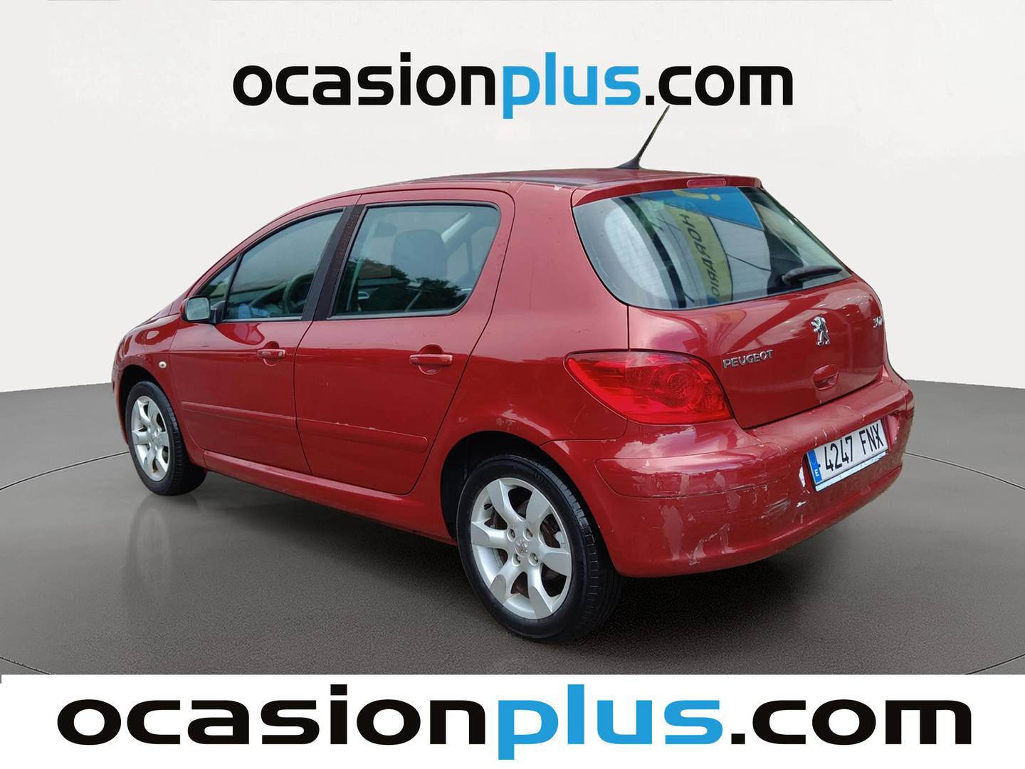 Foto trasera Peugeot 307 Peugeot 307 1.6 XS+ (110 CV) izquierda