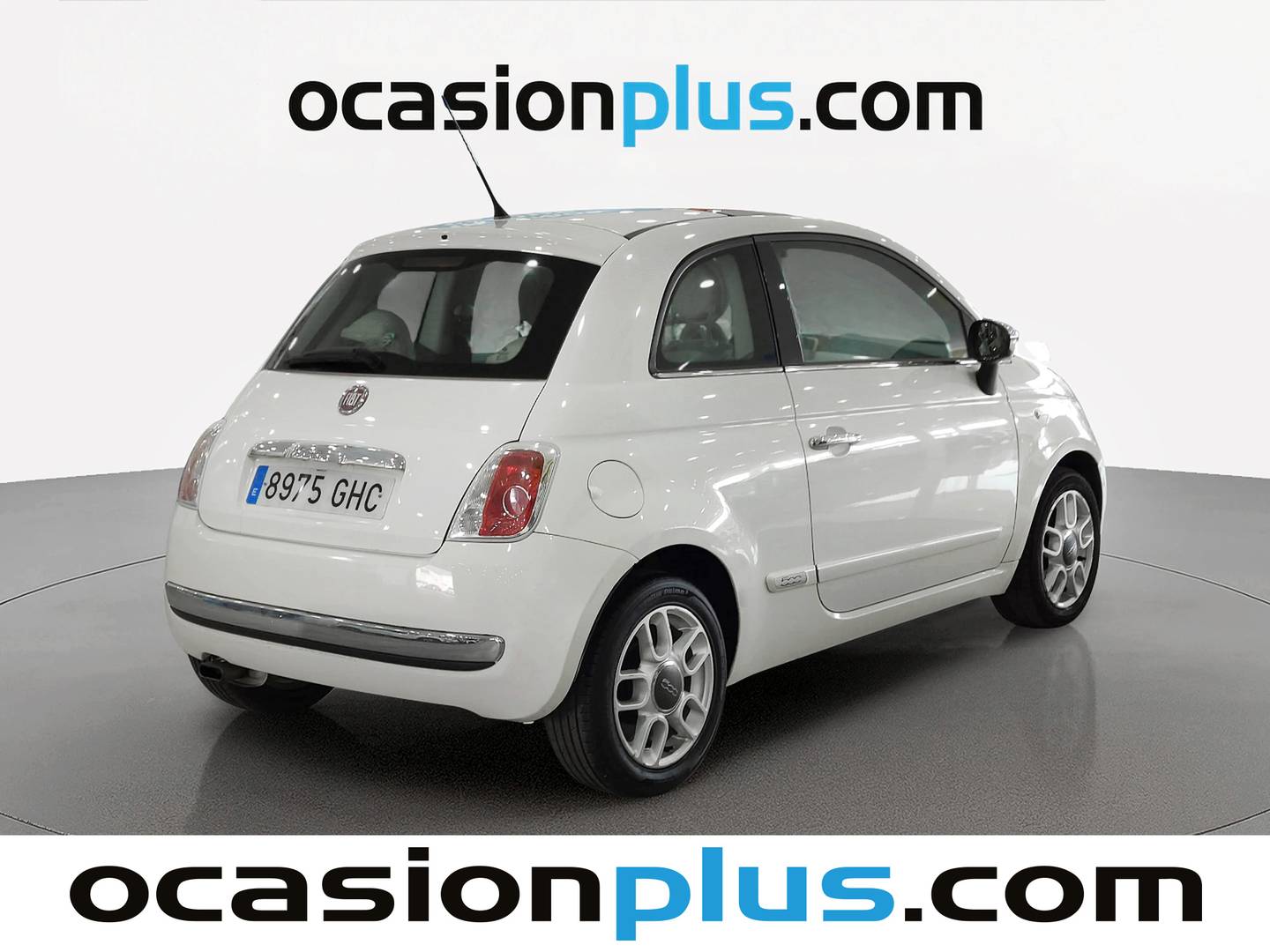 Foto trasera Fiat 500 Fiat 500 1.2 8v Lounge (69 CV) derecha