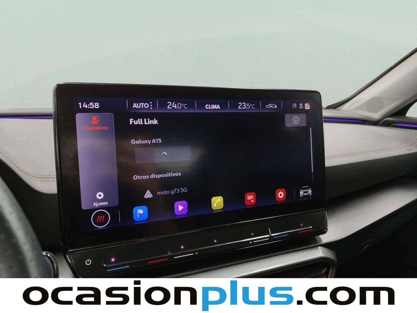 Equipamiento del Cupra Formentor Cupra Formentor 1.5 TSI (150 CV)