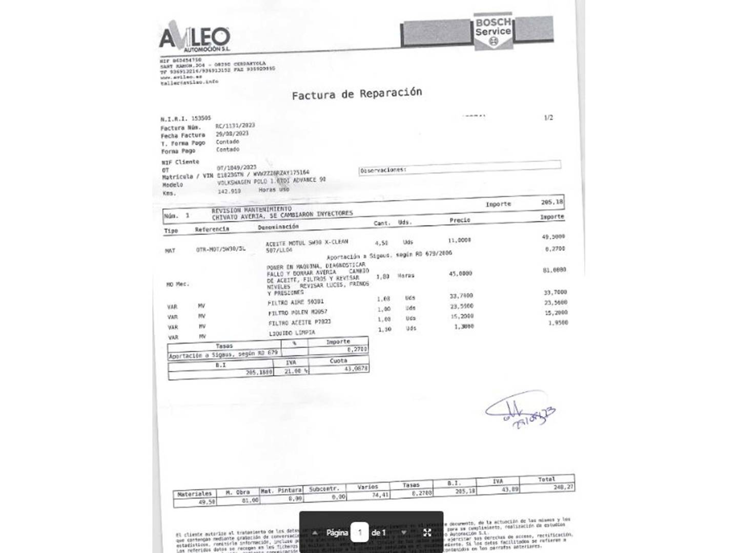 Foto Volkswagen Polo Volkswagen Polo Advance 1.6 TDI (75 CV)