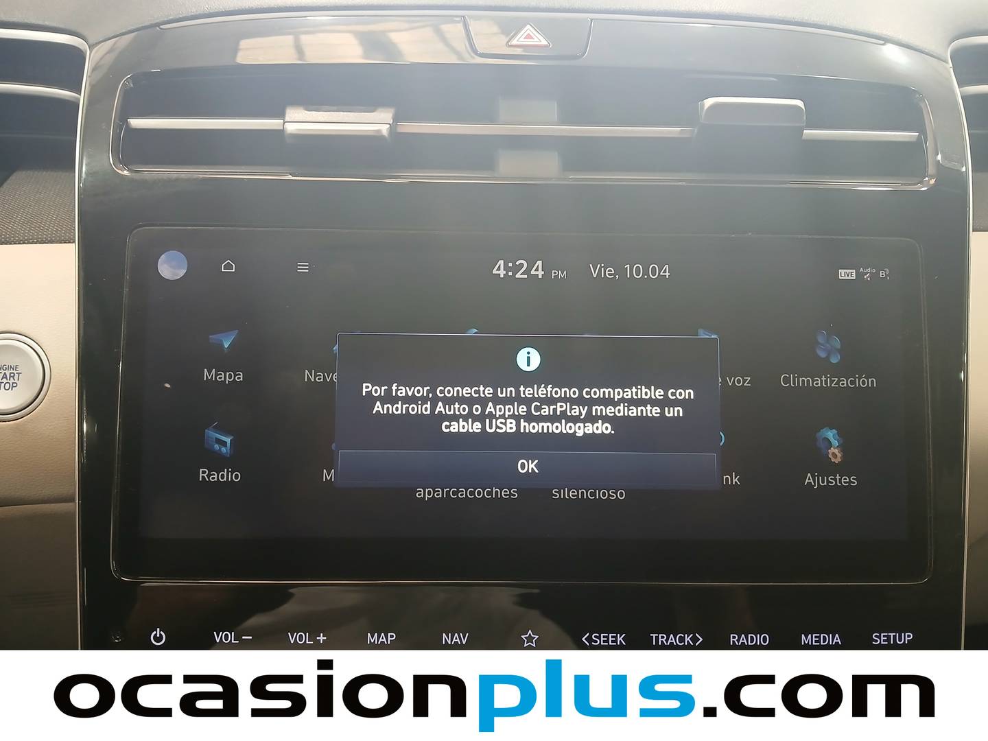 Equipamiento del Hyundai Tucson Hyundai Tucson 1.6 CRDI 48V Tecno 4X2 DCT (136 CV)