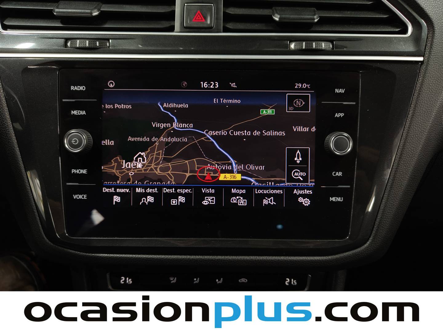 Equipamiento del Volkswagen Tiguan Volkswagen Tiguan Tech&Go 1.4 TSI (125 CV)