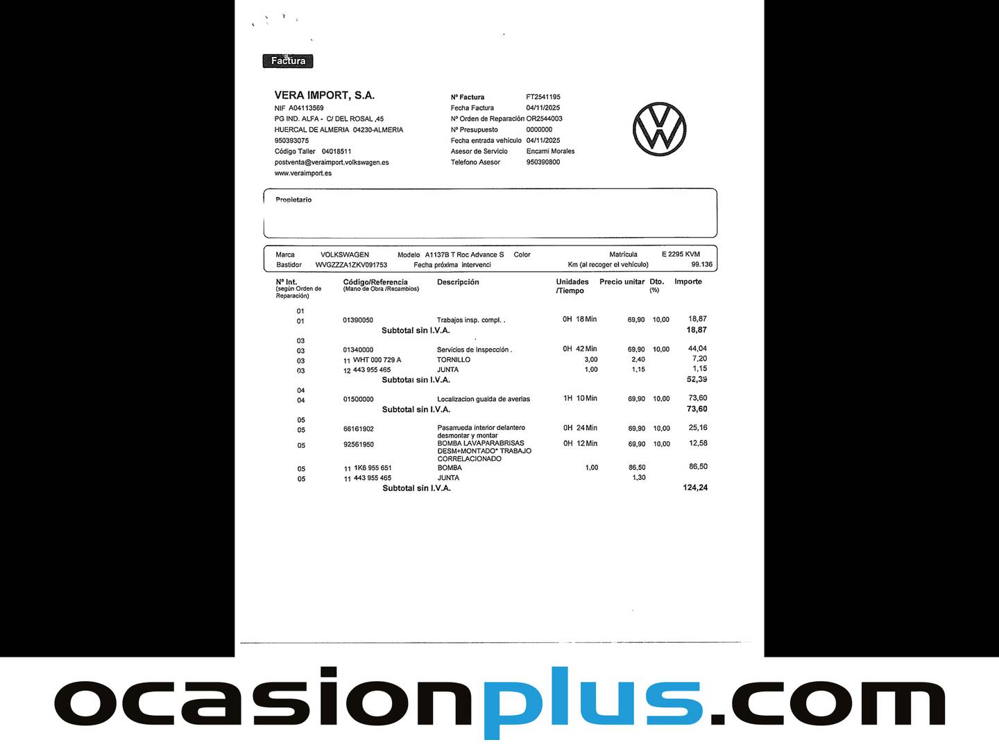 Foto Volkswagen T-Roc Volkswagen T-Roc Advance 1.6 TDI (115 CV)