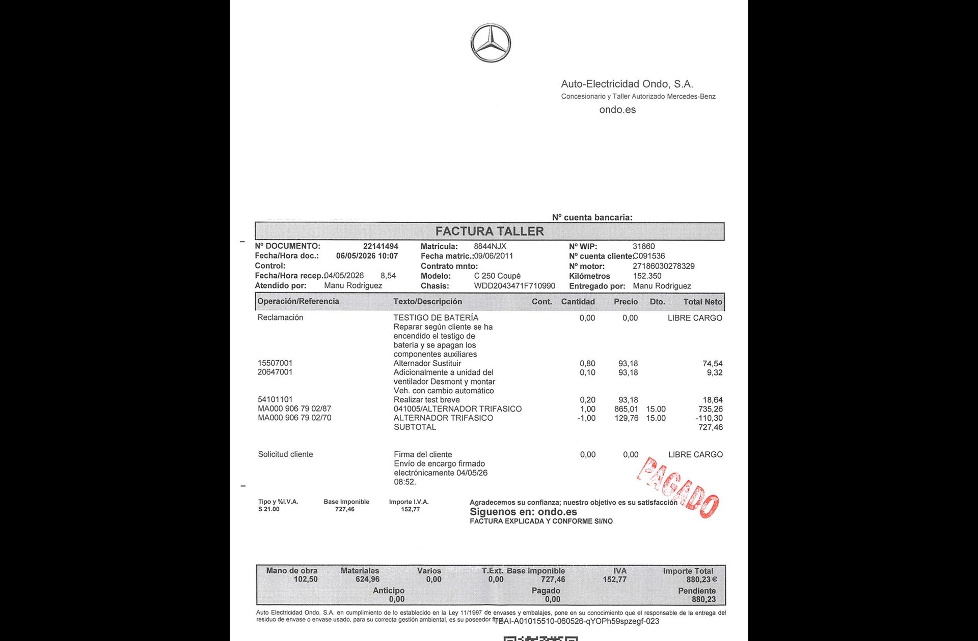 Mercedes-Benz Clase C C Coupe 250 - foto 15